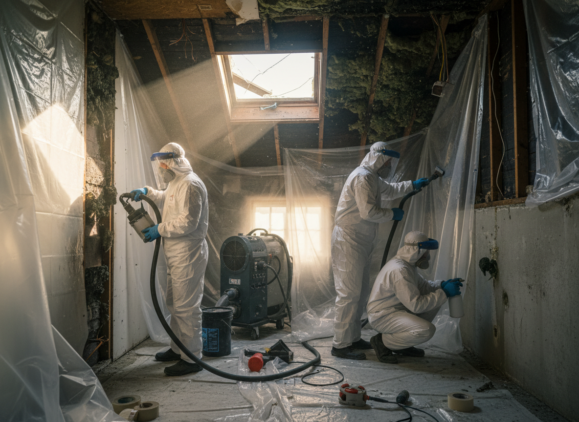 Mold Remediation Service in O'Melveny Ranch