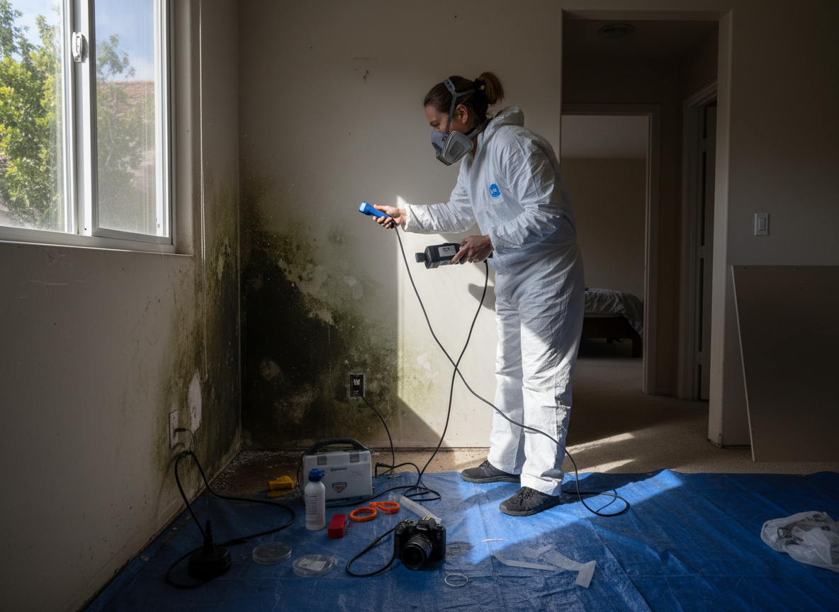 Residential Mold Testing in Granada Hills, CA